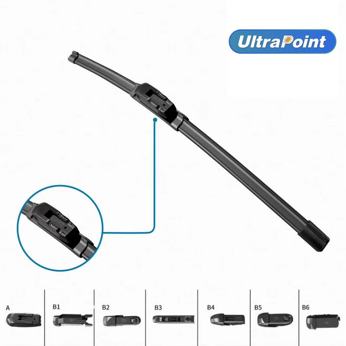 Lưỡi gạt nước đa chức năng không khung (Tương thích với 95% các mẫu xe)